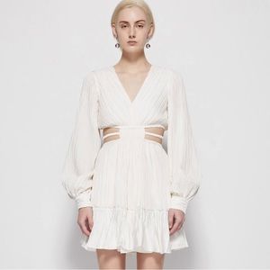 Jonathan Simkhai white Londyn Mini Dress